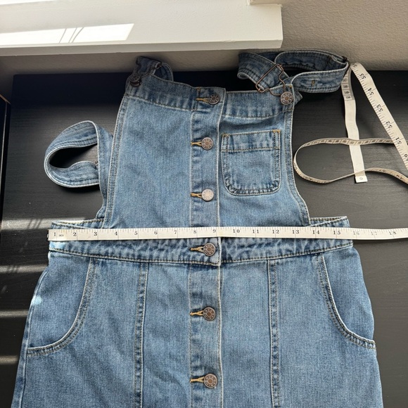 BDG Blue Denim Overall Dress size 6 - Picture 12 of 12
